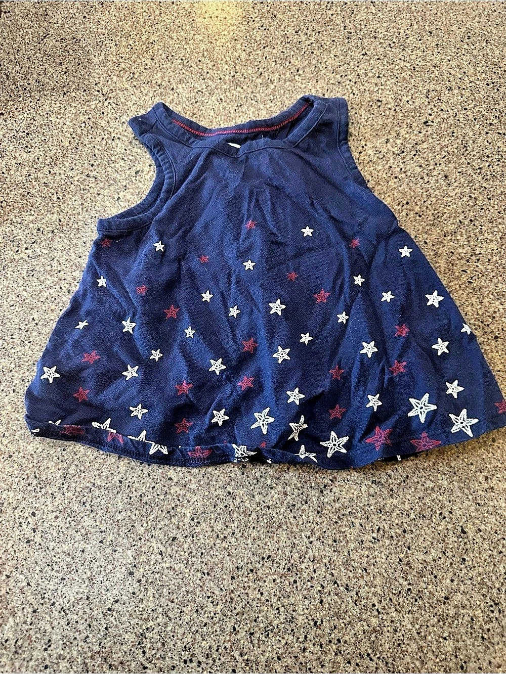 Old Navy Girls Star Print shirt Size 18-24M